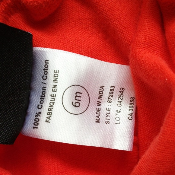 hockey canada red baby hat 6 months - Picture 3 of 4